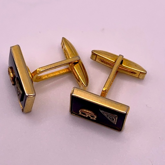 💝 Vintage PAT PEND Cufflinks - Picture 2 of 5